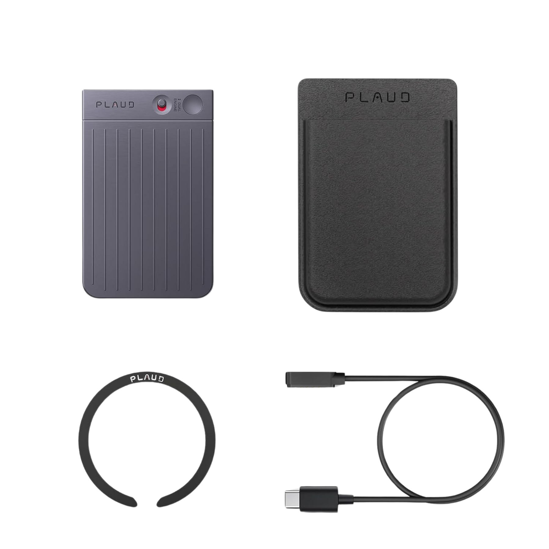 PLAUD NOTE - Gravador de voz com IA e GPT-4o + Case magnética